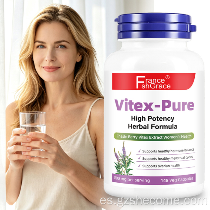 Shecome Vitex Casto Berry Cápsulas Equilibrio hormonal